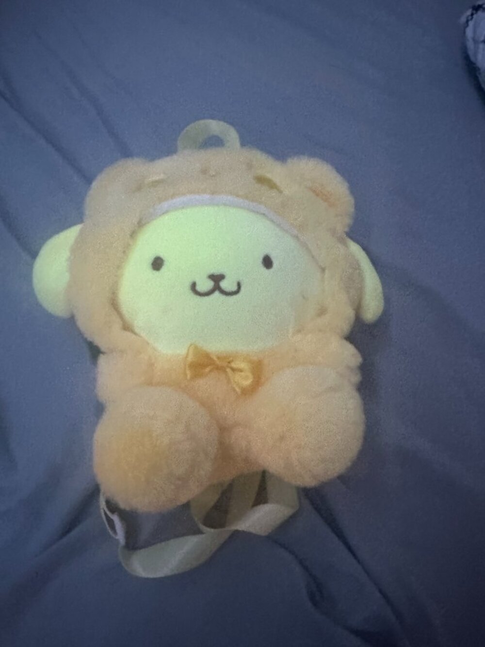 pompompurin mini plush backpack sanrio